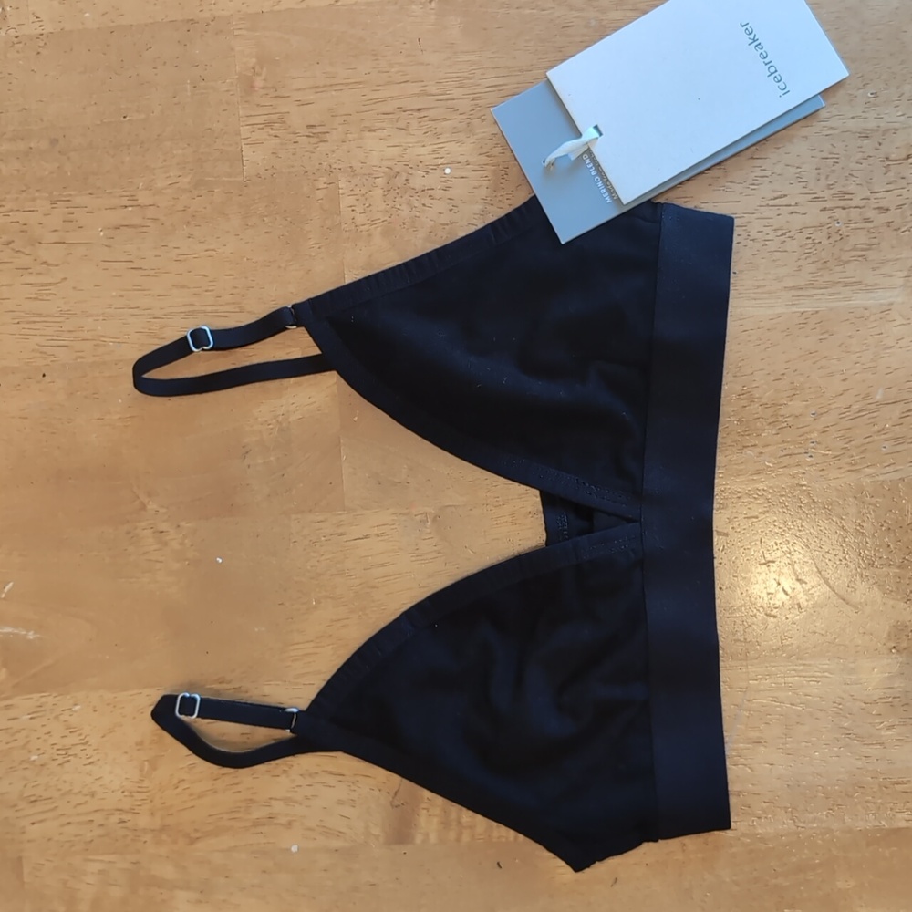 Icebreaker Women's Black Bralette